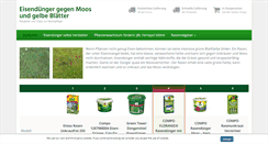 Desktop Screenshot of eisen-duenger.de