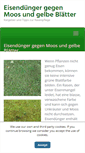 Mobile Screenshot of eisen-duenger.de